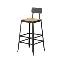 Wood 30"H Stool (Single)