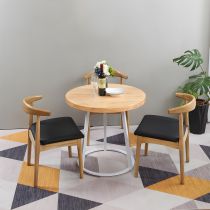 4 Pieces: Table, 3 Chairs