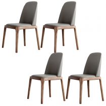 4 Chaises Grises