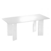 Mesa blanca 130 x 70 x 75