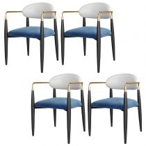 4 Blue Chairs