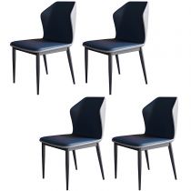 4 Blue Chairs