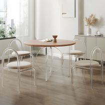 5 Pieces: Table, 4 Chairs