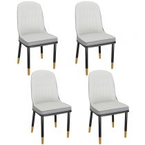 4 White Chairs