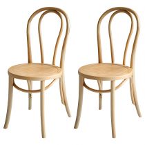 2 Natural Chairs