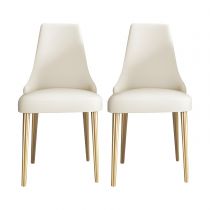 2 Beige Chairs