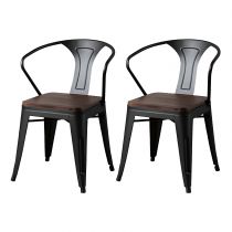 2 Black Chairs