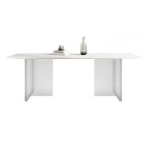 Mesa blanca 140 x 80 x 75