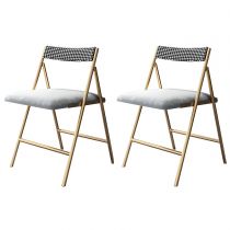 2 Chaises Gris