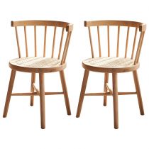 2 Wood Chairs