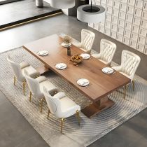 7 Pieces: Table, 6 Chairs