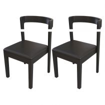 2 Black Chairs