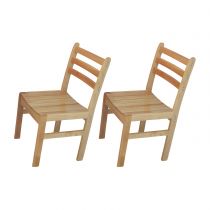 2 Wood Chairs