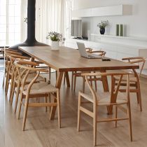 9 Pieces: Table, 8 Chairs