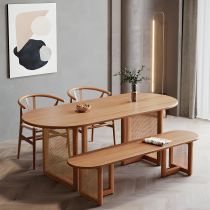 4 Pieces: Table, 2 Chairs, 1 Bench