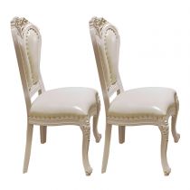 2 Beige Chairs