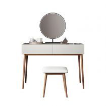 Makeup Vanity & Mirror & Stools