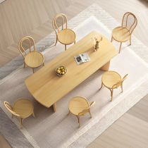 7 Pieces: Table, 6 Chairs