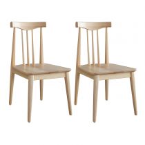 2 Wood Chairs