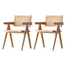 2 Wood Chairs