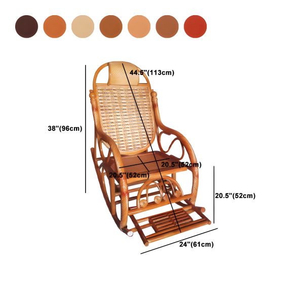 アンティーク木製スピンドルバックロッキングチェア スピンドルアンティークロッキングチェアウィッカーロッカーチェア24