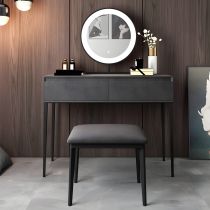 Vanità Trucco, Specchio e Sgabelli