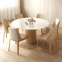 7-Teiliges Set: 1 Tisch + 6 Stühle