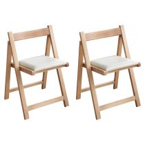 Natural Wood/White