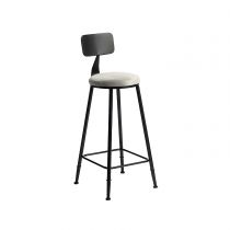 1 Schwarzer Stuhl 75 cm
