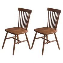 2 Brown Chairs