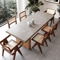 7 Pieces: Table, 6 Chairs