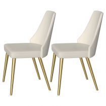 2 Beige Chairs