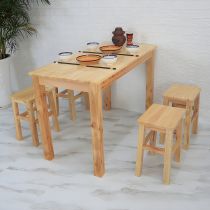 5 Pieces: Table, 4 Chairs