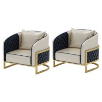 2 Beige Chairs