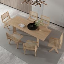 7 Pieces: Table, 6 Chairs