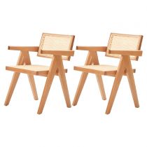 2 Natural Chairs