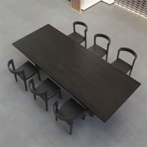 7 Pieces: Table, 6 Chairs