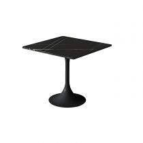 Table Blanche et Noire 70 x 70 x 75