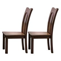 2 Chaises Marron