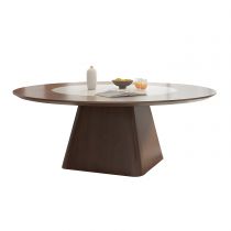 Table Marron 160 x 160 x 75