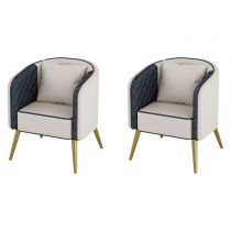 2 Beige Chairs