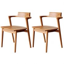 2 Wood Chairs