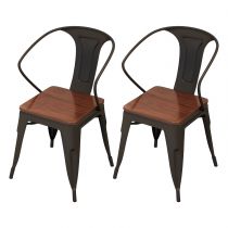 2 Brown Chairs