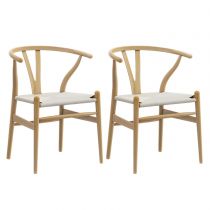 2 Wood Chairs