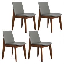 4 Brown Chairs