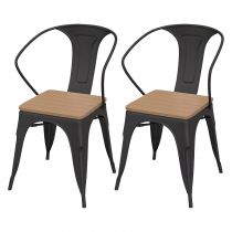 2 Black Chairs