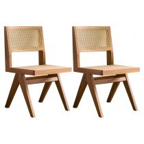 2 Wood Chairs