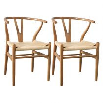 2 Wood Chairs