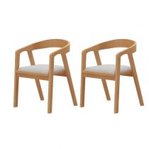 2 Wood Chairs