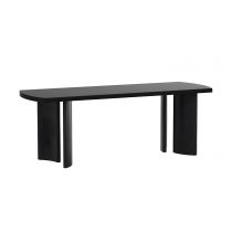 Mesa negra 160 x 80 x 75